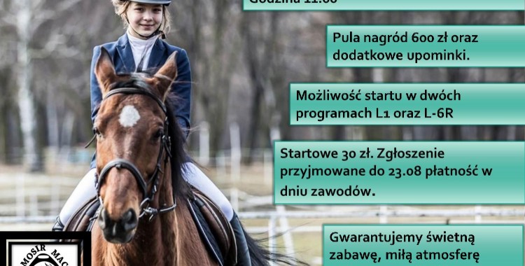 Towarzyskie zawody w ujeżdżeniu